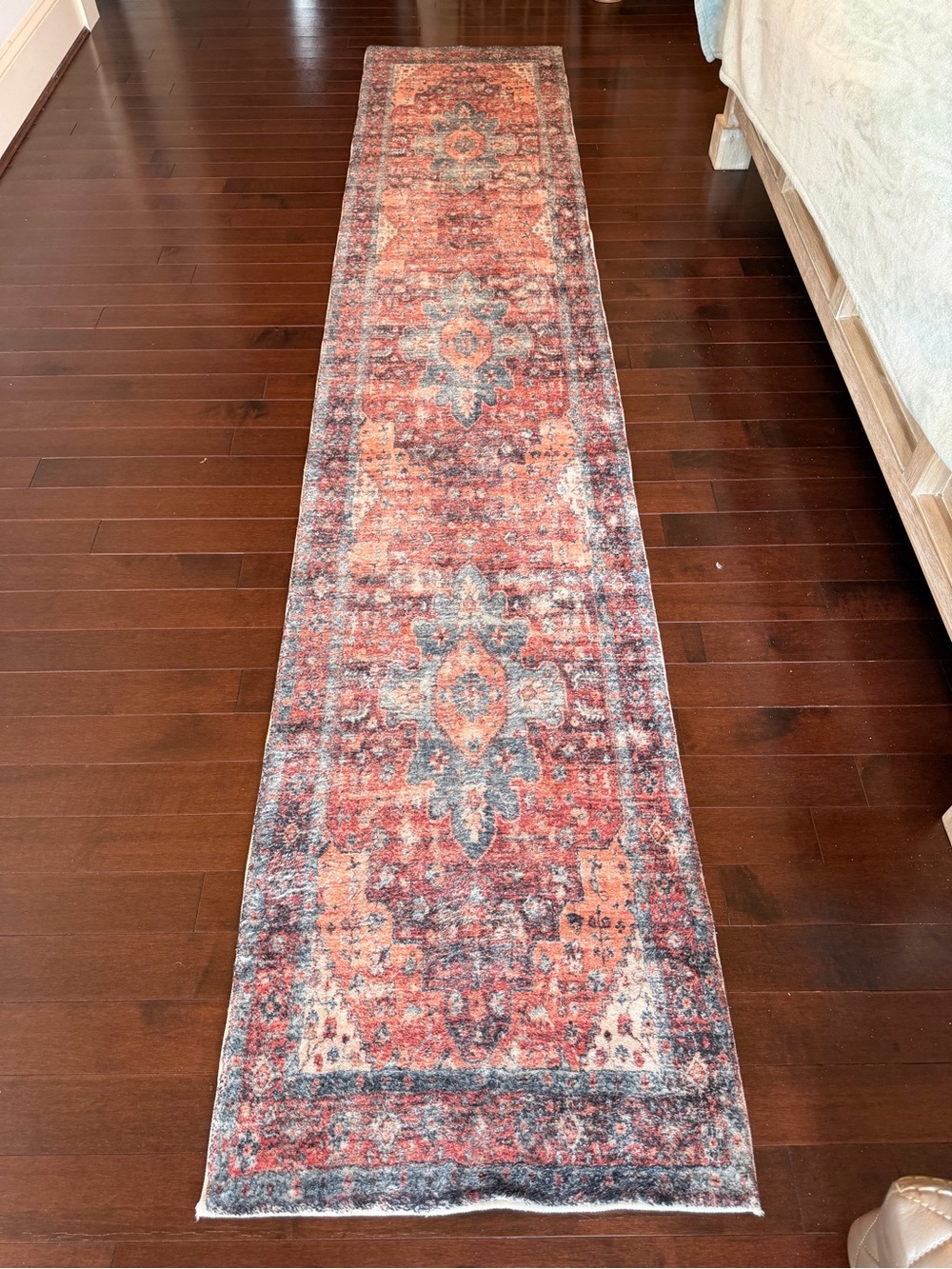 Bsmathom Runner Rug for Hallways Non Slip Washable Boho Hallway 2x10 Feet